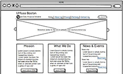 UMass Boston - Open Data Alanytics Website planning. 