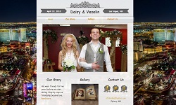 Las Vegas - Wedding Website.